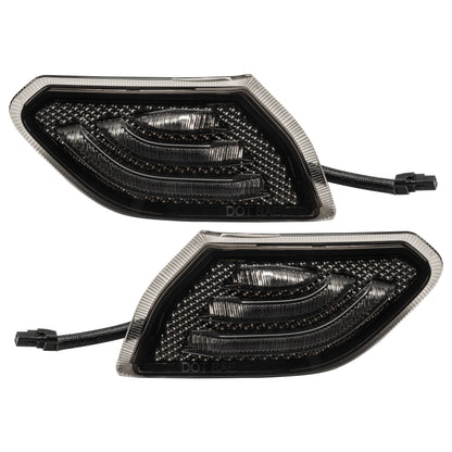 ORACLE Lighting Smoked Lens LED Front Sidemarkers: Jeep Wrangler (18-24) / Gladiator (20-24)