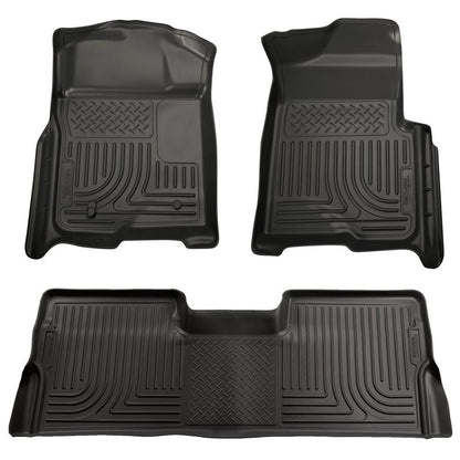 Husky WeatherBeater Combo Floor Liners | Ford F-150 (09-12 / 13-14 / 10-14 Raptor) (98331)
