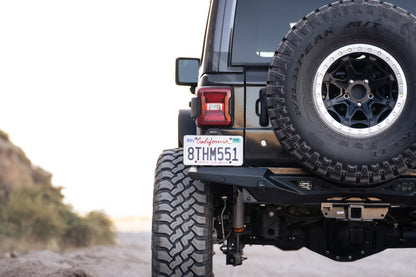 DV8 Offroad Rear Bumper | Jeep Wrangler JL (18-25) (RBJL-09)