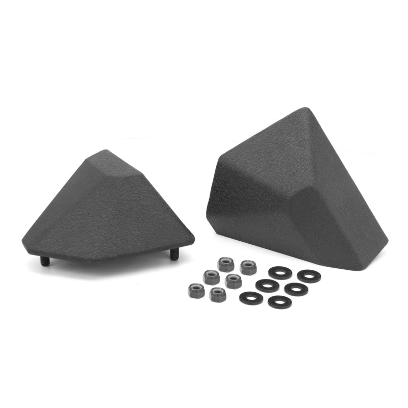 Rugged Ridge Textured Black Stubby Ends XHD Front Bumper: Fits Most Jeep Wrangler Models (2007-2018)