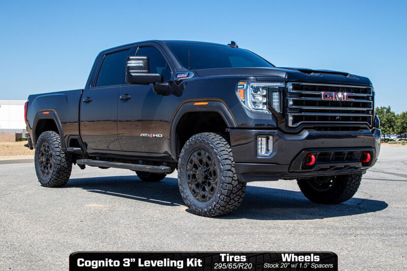 Cognito 3in Standard Leveling Lift Kit | Chevrolet Silverado 2500HD/3500HD, GMC Sierra 2500HD/3500HD (110-91247)