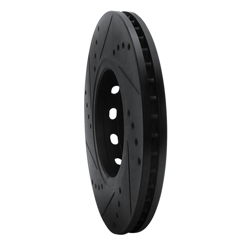 R1 90-91 Audi 90 Quattro Front Drilled & Slotted Brake Rotor | Ford Ranger (19-26) (ECB-73011R)