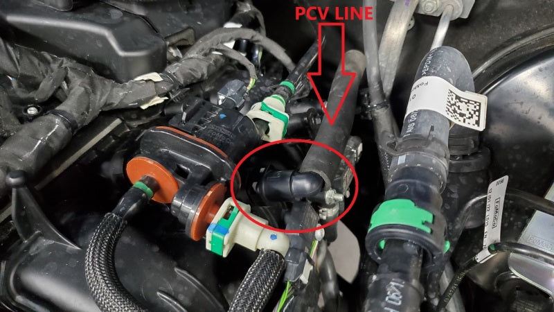 J&L 2.3L EcoBoost Oil Separator | Ford Bronco (21-26) (3075P-B)