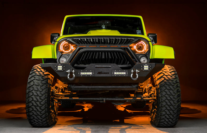 ORACLE Lighting ColorSHIFT Bi-LED Projector Headlights (FRONT): Jeep Wrangler (07-18)
