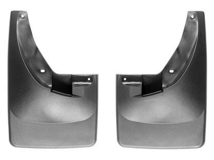WeatherTech Front MudFlaps (2PC, Black): Dodge Ram MegaCab 1500/2500/3500 (06-09)