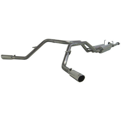 MBRP 2.5in Cat-Back Dual Split Side Exit Exhaust | Toyota Tundra 4.7L/5.7L V8 (07-09) (S5306409)