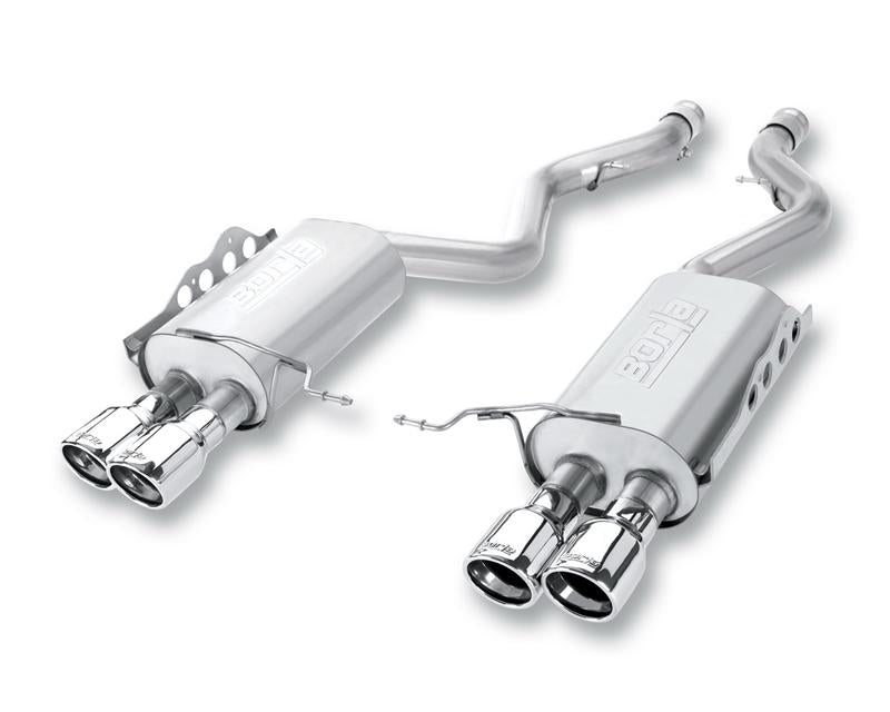 Borla S-Type Cat-Back Exhaust (Under Bumper, Black Tips): Dodge Ram 5.7L Hemi (09-18)