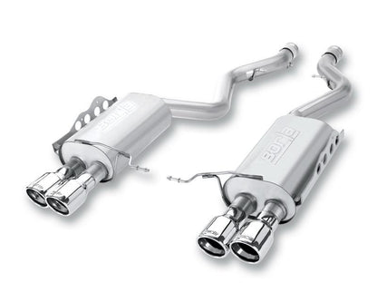 Borla S-Type Cat-Back Exhaust (Polished Tips, Thru Bumper): Dodge Ram 5.7L Hemi (09-18)