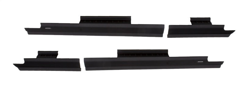 Bushwacker Trail Armor Rocker Panel & Sill Plate Cover: Jeep Wrangler Unlimited (18-24) - Black