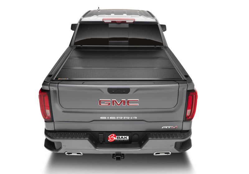 BAK F1 Hard Folding Tonneau Cover | Chevrolet Silverado 1500 (19-26) / ZR2 (22-26) / GMC Sierra AT4 (22-26) / AT4X (22-26) (772130)