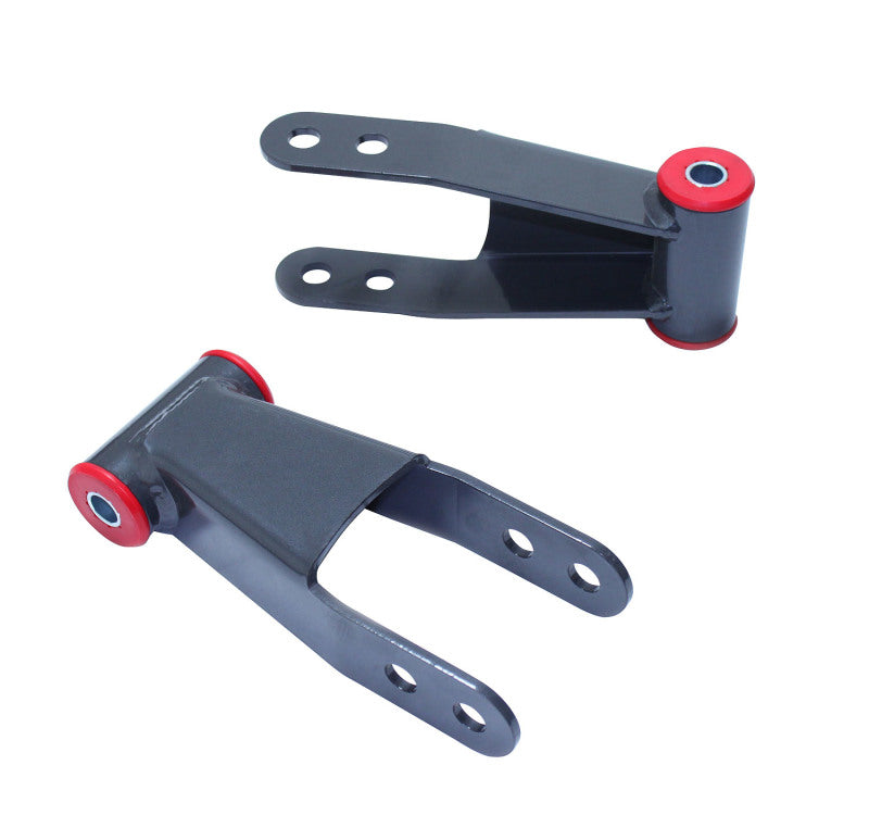 MaxTrac 2in Rear Lift Shackles: Fits Most Dodge Ram Models (2002-2010)