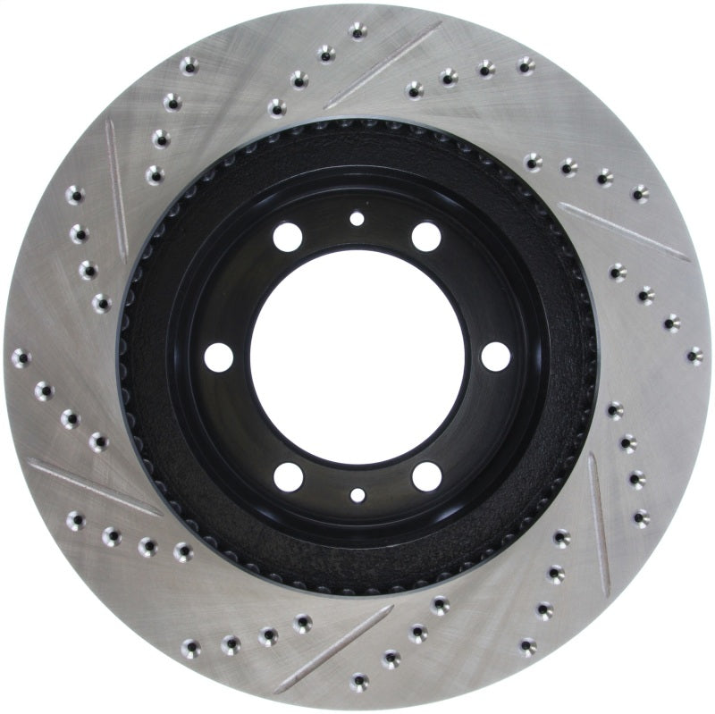 Stoptech SportStop 319mm Disc Rotors | Toyota 4Runner (03-05, 06-09), Tacoma (05-08, 09-11, 12-15, 16-19) (127.44129L)