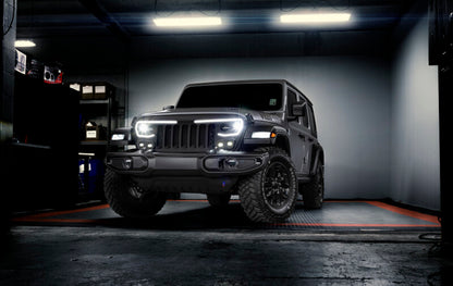 Oracle Lighting Vector Series Full LED Grille: Jeep Wrangler (18-23) / Gladiator (20-23)