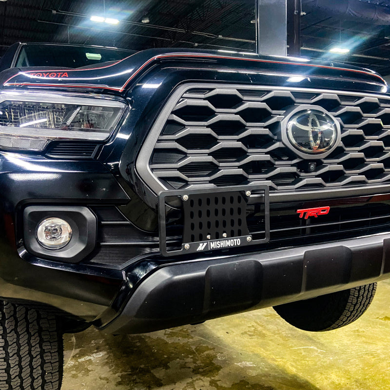 Mishimoto License Plate Relocation Kit | Toyota Tacoma (16-23) (MMLP-TAC-16)