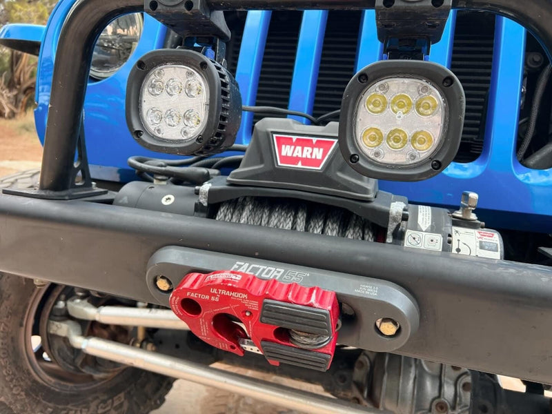 1010 4000 eLumen, Spot, 12V, w/Lens Cover LED offroad accessory | Iron Ridge Offroad
