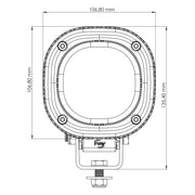 1010 4000 eLumen, Spot, 12V, w/Lens Cover LED offroad accessory | Iron Ridge Offroad