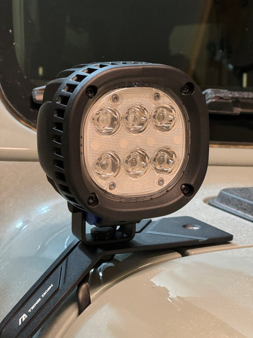 1010 4000 eLumen, Spot, 12V, w/Lens Cover LED offroad accessory | Iron Ridge Offroad