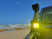 1010 4600 eLumen with fog lens, cover, and pigtail harness LED offroad accessory | Iron Ridge Offroad