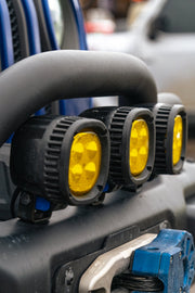 1010 4600 eLumen with fog lens, cover, and pigtail harness LED offroad accessory | Iron Ridge Offroad