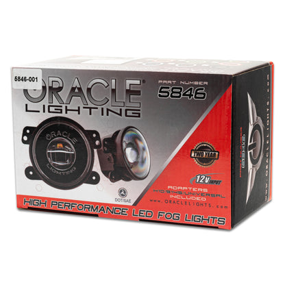 Oracle Lighting High Performance LED Fog Lights: Jeep Gladiator (20-24) / Wrangler (07-24) / JK (18)