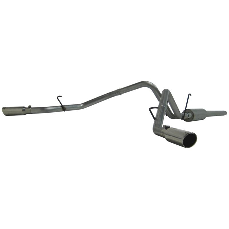MBRP Cat-Back 3" Dual Split Side Exhaust: Dodge Ram 5.7L Hemi 2006 - 2008 (Single or Crew Cab / Shortbed)