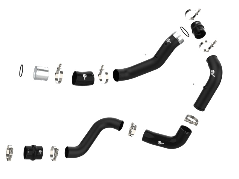 aFe BladeRunner 3in Aluminum Charge Pipe Kit | GM Diesel Trucks V8 6.6L L5P (20-21) (46-20444-B)