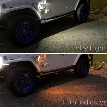Oracle Lighting Sidetrack LED System: Jeep Wrangler (18-24) / Gladiator (20-24)