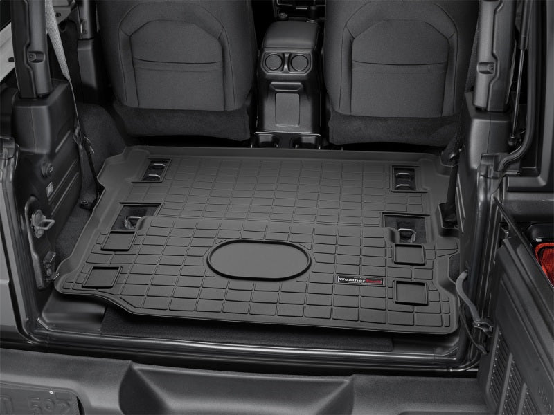 WeatherTech Cargo Liner Black (REAR): Jeep Wrangler JL 2018-2026 2 Door