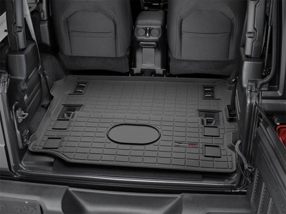 WeatherTech Cargo Liner Black (REAR): Jeep Wrangler JL 2018-2026 2 Door