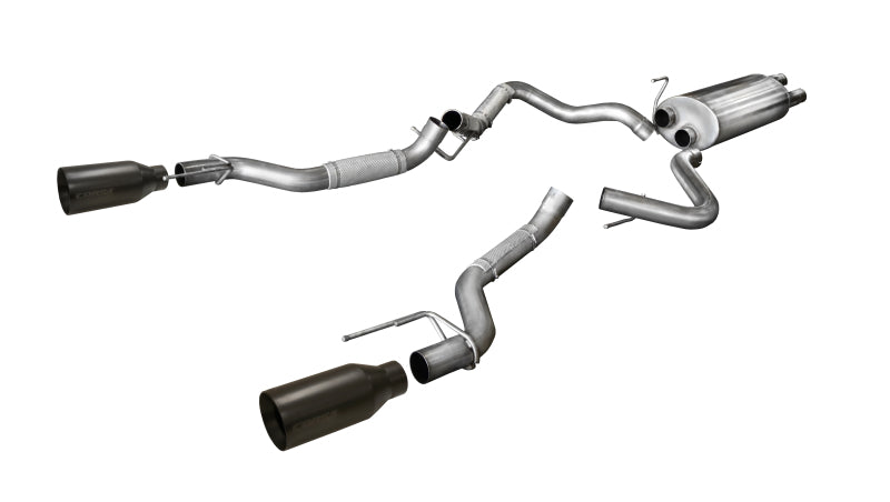 CORSA 3.5L Sport Cat-Back Dual Rear Exit | Ford F-150 Raptor (17-20) (14397BPC)