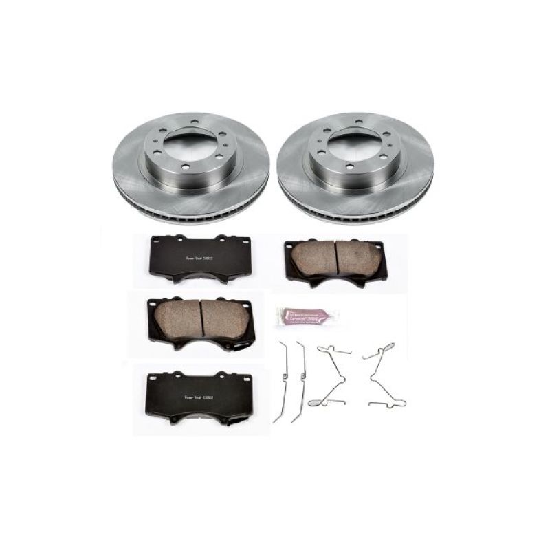 PowerStop Front Brake Kit | 2003–2009 Toyota 4Runner (KOE137)