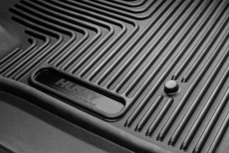 Husky WeatherBeater Front & 2nd Seat Floor Liners | Chevrolet Silverado 1500 (19-23) / GMC Sierra 1500 (19-23) (94021)