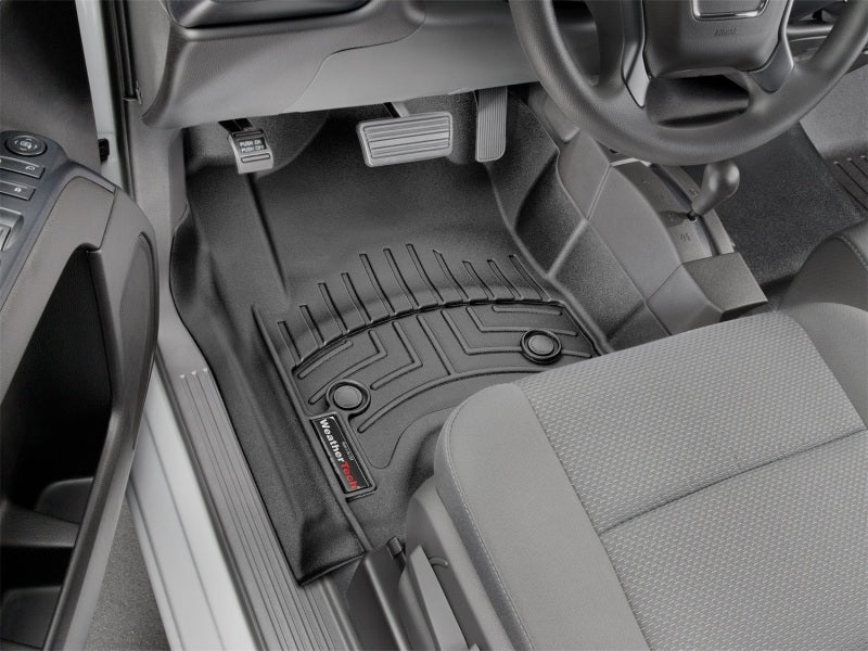 WeatherTech Vinyl Front FloorLiner | Chevrolet Silverado 1500/2500HD/3500HD (19-26) / GMC Sierra 1500/2500HD/3500HD (19-26) (449651V)