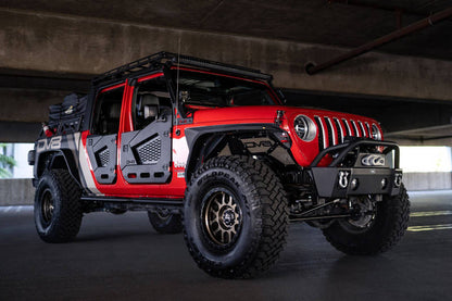 DV8 Offroad Half Doors | Jeep Wrangler/JT (18-25) (HDJL-02F)