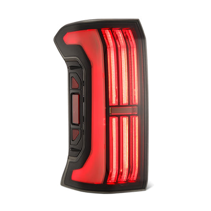 AlphaRex NOVA-Series Prismatic LED Tail Lights Alpha-Black | Toyota Tacoma (24-25) (679030)