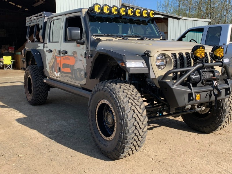 ORACLE Lighting Smoked Lens LED Front Sidemarkers: Jeep Wrangler (18-24) / Gladiator (20-24)