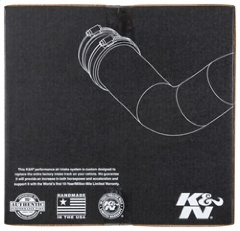 K&N 63 Series Cold Air Intake: Jeep Wrangler & Gladiator 3.6L V6 2020-2025
