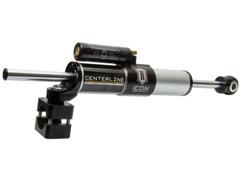 ICON Adjustable Thru Shaft Steering Stabilizer Kit: Jeep Wrangler JK 2007-2018