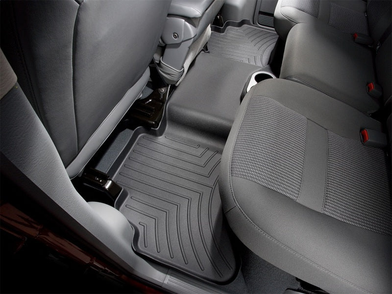 WeatherTech FloorLiner Rear Floor Mats (REAR): Dodge Ram Crew / Quad Cab (02-09) - Black