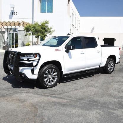 Westin 4in Oval Nerf Step Bars | Chevrolet Silverado 1500 / Silverado ZR2 / GMC Sierra AT4 / AT4X (19-26) (21-4135)