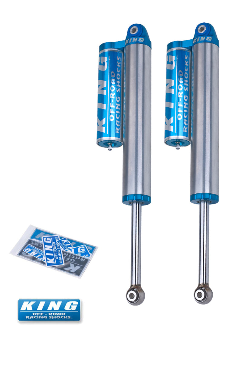 King Shocks 09-14 Ford F150 2WD/4WD Rear 2.5in Piggyback Reservoir Shock Pair | Ford F-150 (13-14) (25001-214)