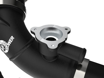aFe 2.5in Aluminum Hot Charge Pipe w/ SS Clamps | Toyota Tundra V6-3.5L (22+) (46-20568-B)