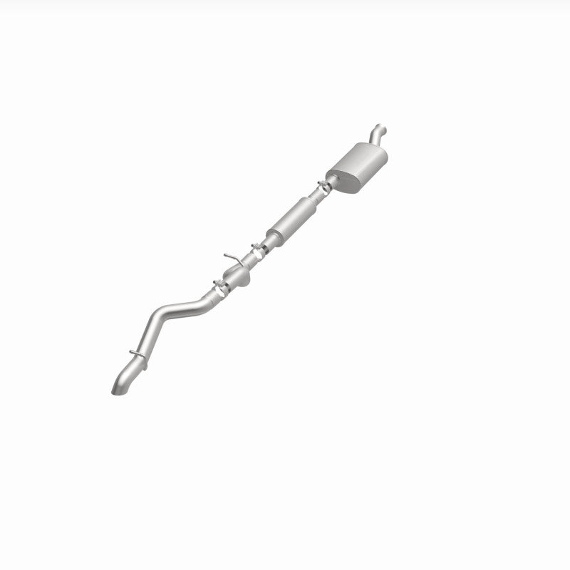 MagnaFlow Overland Cat-Back Perf Exhaust No-Tip Exit (REAR): Jeep Wrangler JL/JK 18-25 3.6L V6
