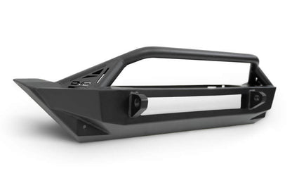 DV8 Offroad FS-1 Series Stubby Front Bumper: Jeep Gladiator / Wrangler (18-26) - Black Powder Coat