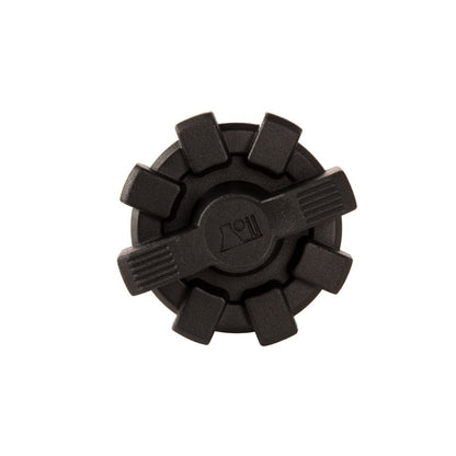 Rugged Ridge Elite Black Cast Aluminum Interior Knob | Jeep Wrangler JK/JL (07-25) 13510.17