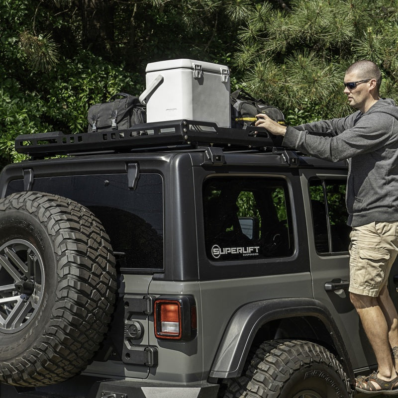 Rugged Ridge Black Front Tube Fender Flares | Jeep JL/JT (18-26) / JK (07-18) (11703.04)