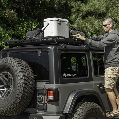 Rugged Ridge Black Front Tube Fender Flares | Jeep JL/JT (18-26) / JK (07-18) (11703.04)