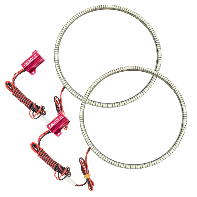 ORACLE Lighting LED Surface Mount Headlight Halo Kit: Jeep Wrangler / Gladiator (18-24) (1214-004)