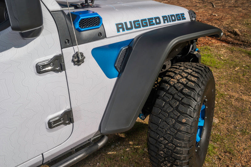 Rugged Ridge Max Terrain Fender Flare Set | Jeep Wrangler JL / Gladiator JT / JK (18-25) / (20-25) (11640.51)