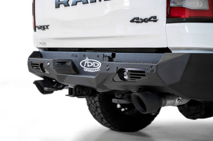Addictive Desert Designs Bomber Rear Bumper (REAR): Ram 1500 TRX (19-24) - Hammer Black
